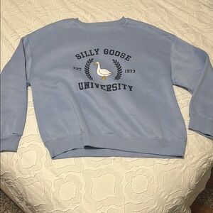 Blue Silly Goose University Sweatshirt